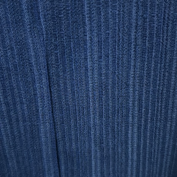 VICI Mercedes Ribbed Knit Midi Dress in Blue - Medium - Picture 3 of 4